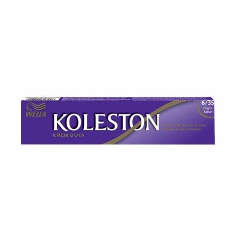Wella Koleston Tüp Krem Saç Boyası Elegan Kahve 6/35