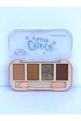Roesia Rose Choco Palette Göz Far Paleti 4'Lü No: 02