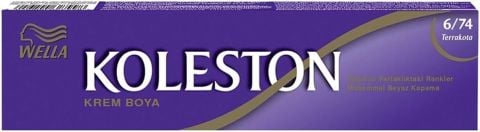 Wella Koleston Tüp Krem Saç Boyası Terrakota 6/74