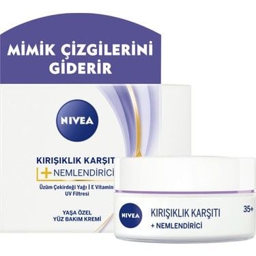 Nivea Kırışık Karşıtı Bakım Kremi +35