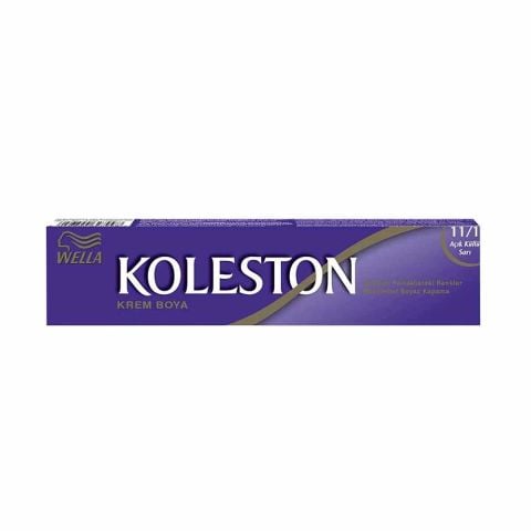 Wella Koleston Tüp Krem Saç Boyası Açık Küllü Sarı 11/1