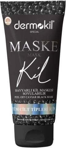Dermokil Special Soyulabilir Havyarlı Siyah Kil Maskesi 75 ml