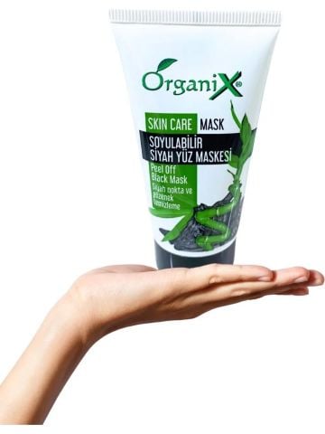 Organix Soyulabilir Siyah Maske 150 ml