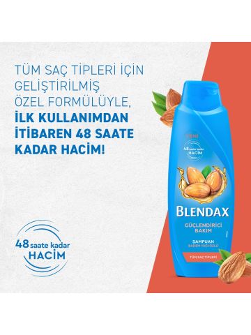 Blendax Badem Yağı Özlü Güçlendirici Bakım Şampuan 500 Ml