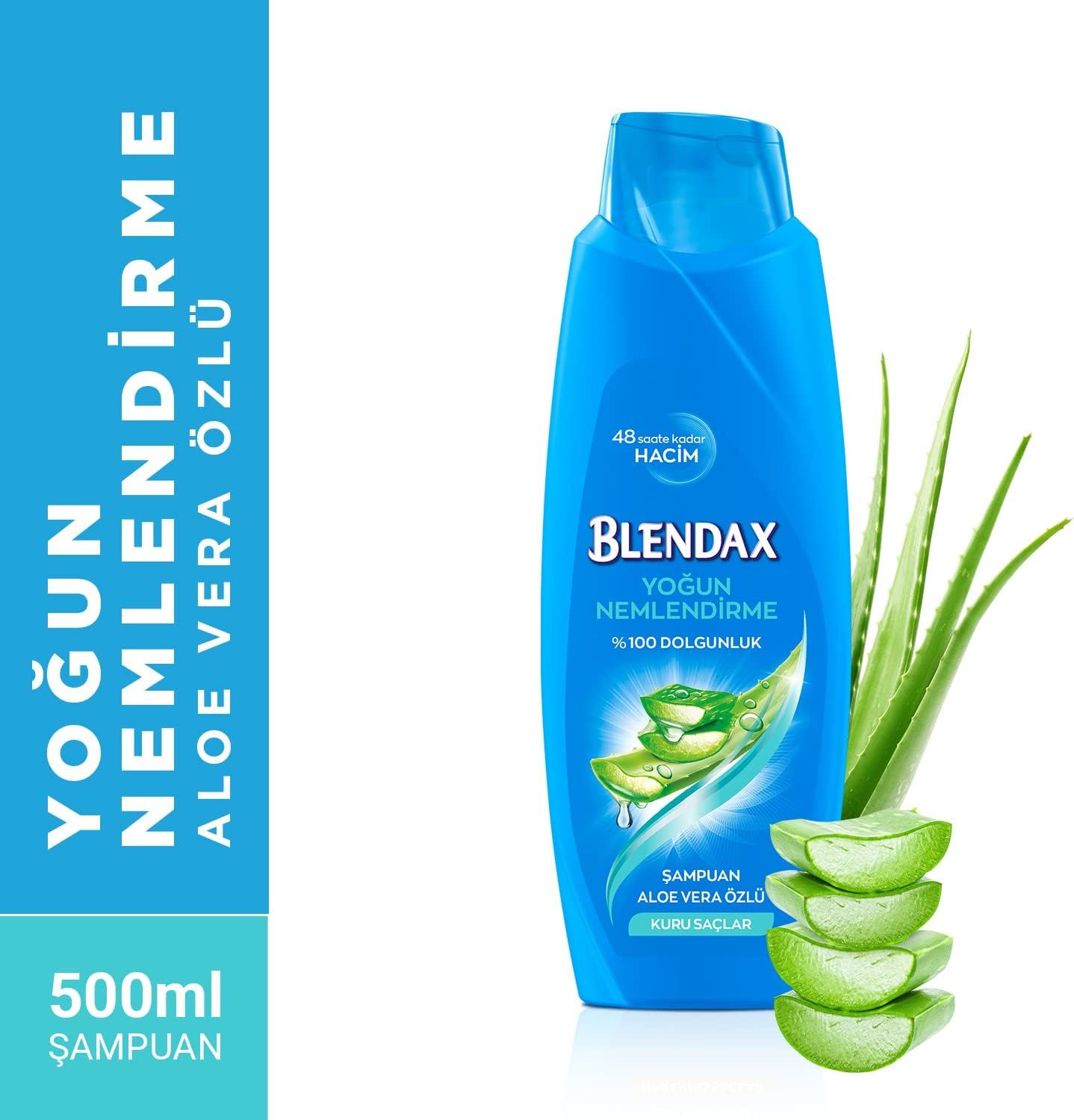 BLENDAX ŞAMPUAN 500ML ALOE VERA ÖZLÜ