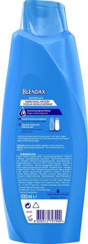 Blendax Yoğun Nemlendirme Aloe Vera Özlü Şampuan 500 ml