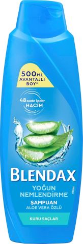 Blendax Yoğun Nemlendirme Aloe Vera Özlü Şampuan 500 ml