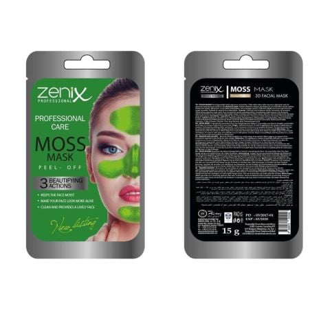 Zenix Tek Kullanımlık Soyulabilir Yosun Maskesi 15 g