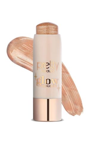 Pretty Beauty Stick Glow Highlighter 02 - Işıltılı Yüz ve Vücut Aydınlatıcı