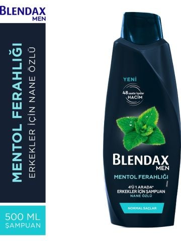 Blendax Men Mentol Ferahlığı 4 ü 1 Arada Şampuan 500ml
