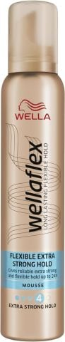 Wellaflex Flexible Extra Strong Hold Saç Köpüğü NO:4 200 ml