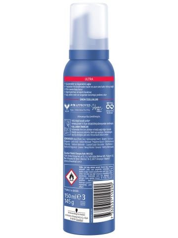 Taft Ultra Saç Köpüğü 150 Ml