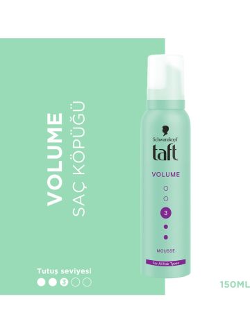 Taft Saç Köpüğü Volume 150 ml
