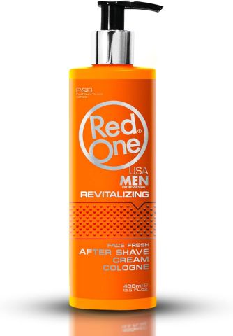 Red One Tıraş Sonrası Krem Kolonya Revitalizing Turuncu 400 ml