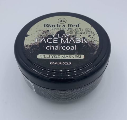 Black Red Killi Yüz Maskesi Kömür Özlü 400 gr