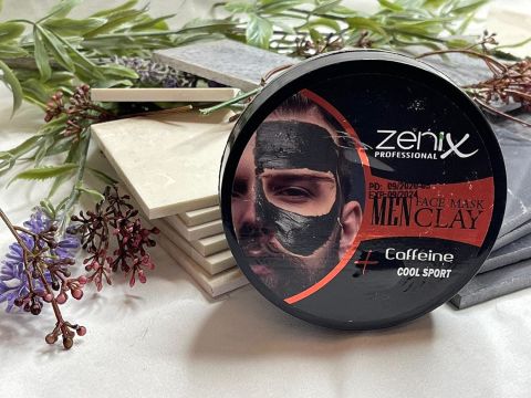 Zenix Men Yüz Maskesi 350 g Kil Coffeine - Kozmoyol