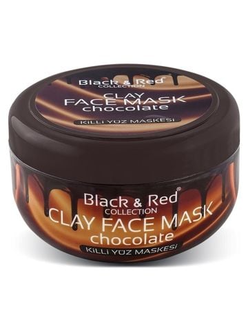 Black Red Yüz Kil Maskesi 400ml. Çikolatalı