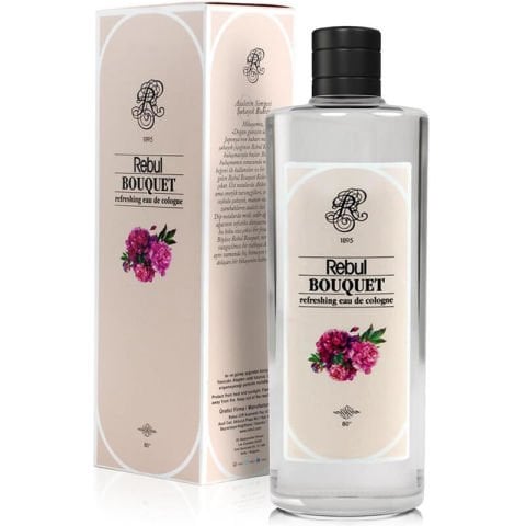 Rebul Bouquet Cam Şişe Kolanya 250ML