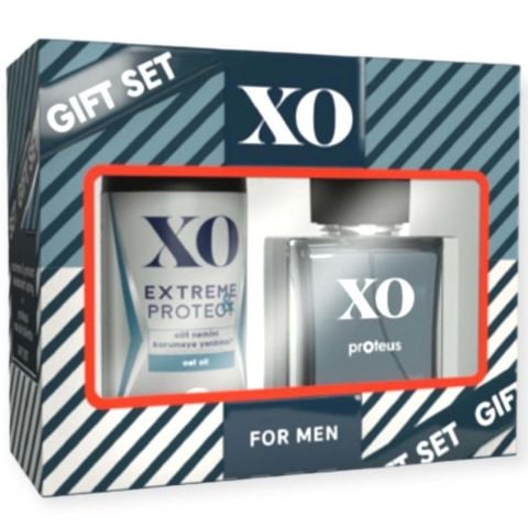 Xo Set Edt 50ml Proteus+Deodorant 150ml Extreme Bay
