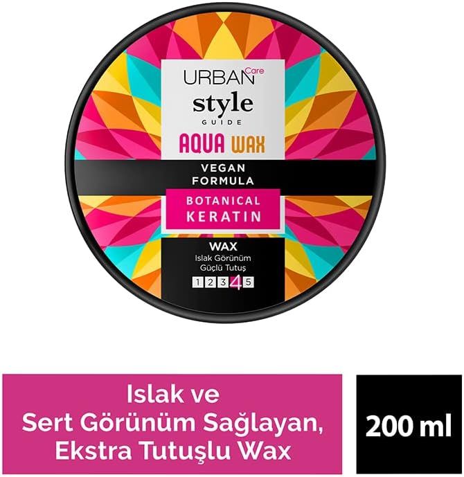 Urban Care Style Guide Doğal Ve Mat Görünüm Sağlayan Aqua Wax