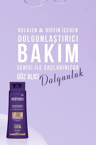 Restorex Dolgunlaştırıcı Bakım Şampuanı 500 ml