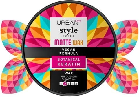 Urban Care Style Guide Islak Görünüm Sağlayan Matte Wax - Güçlü Tutuş