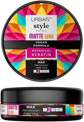 Urban Care Style Guide Islak Görünüm Sağlayan Matte Wax - Güçlü Tutuş