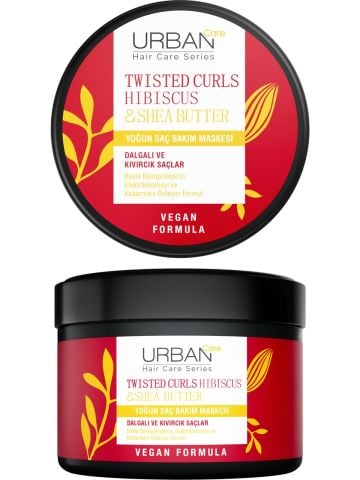 Urban Care Hibiscus & Shea Butter Kıvırcık Ve Dalgalı Saçlara Özel Yoğun Saç Bakım Maskesi 230 Ml
