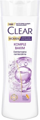 Clear Women Kepeğe Karşı Etkili Komple Bakım Vitamin Kompleksi Şampuan 350 ml