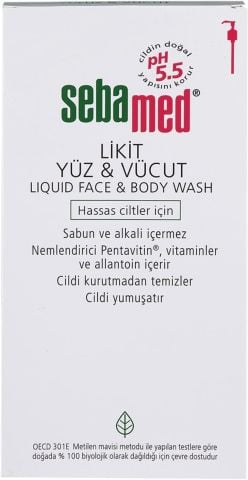 Sebamed Likit Yüz & Vücut Temizleyici 1000 Ml - Hassas Ciltler Için