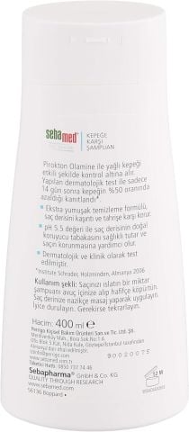 Sebamed Kepek Karşıtı Şampuan 400 ml