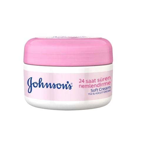 Johnsons Soft Nemlendirici Yüz Ve Vücut Kremi 200 ml