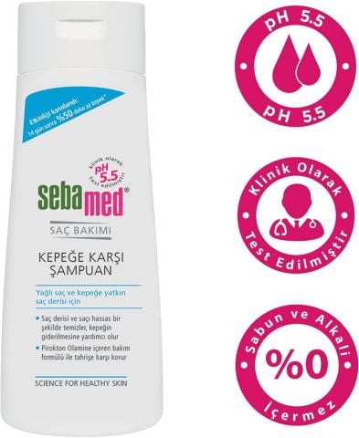 Sebamed Yağlı & Kepekli Saçlar Için Şampuan 200 Ml