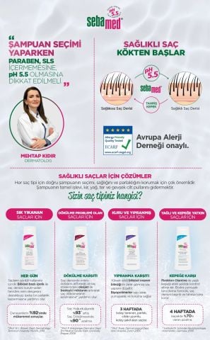 Sebamed Yağlı & Kepekli Saçlar Için Şampuan 200 Ml