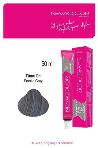 Neva Color Füme Gri Saç Boyası