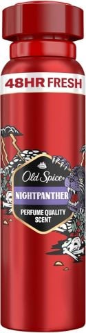 Old Spice Night Panther Erkekler Için Vücut Sprey Deodorant 150 ml