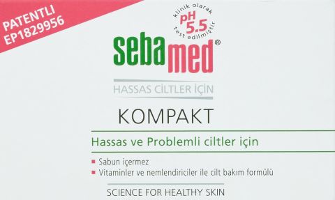 Sebamed Kompakt Yüz Temizleme Barı 100 gr