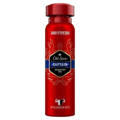 Old Spice Captain Erkek Vücut Deodorant Spreyi 150 ml