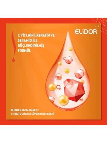 Elidor 1 Minute Anında Onarıcı Bakım Süper Bakım Kremi 170 Ml