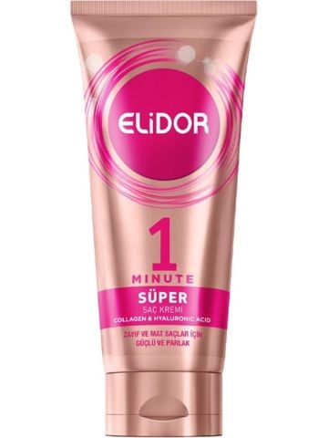 Elidor Saç Kremi Güçlü ve Parlak 1M 170 ml