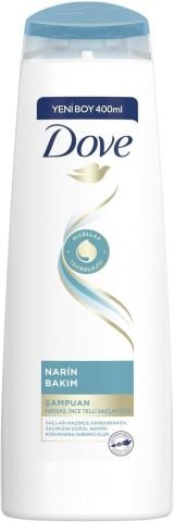 Dove Narin Bakım Hassas İnce Telli Saçlar İçin Saç Bakım Şampuanı 400 ML