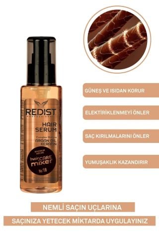 Redist Argan Ve Keratin Anında Onarıcı Saç Bakım Serumu 125 ml