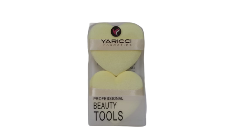Yarıccı Kalpli Makyaj Süngeri 2'Li YRC-340