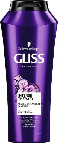 Gliss Intense Therapy Yeniden Yapılandırıcı Şampuan - Omega Plex ve Acai Üzümü ile 500 ml