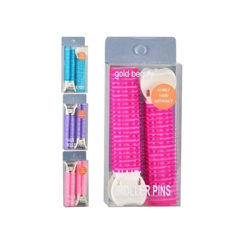 Gold Beauty Mandallı Bigudi Tokası 2Li