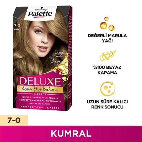 Palette Deluxe Kumral 7.0 Saç Boyası