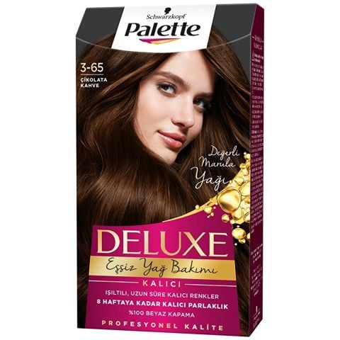 Palette Deluxe Saç Boyası 3-65 Çikolata Kahve