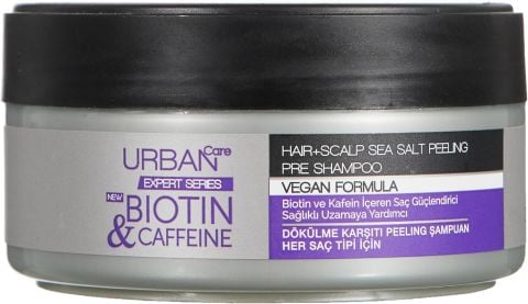 Urban Care Expert Serisi Biotin & Kafein Dökülme Karşıtı Peeling Şampuan 200 ml