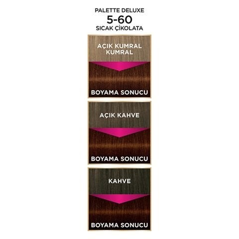 Palette Deluxe Saç Boyası 5-60 Sıcak Çikolata