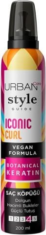 Urban Care Style Guide Iconic Curl Saç Köpüğü 200 ml